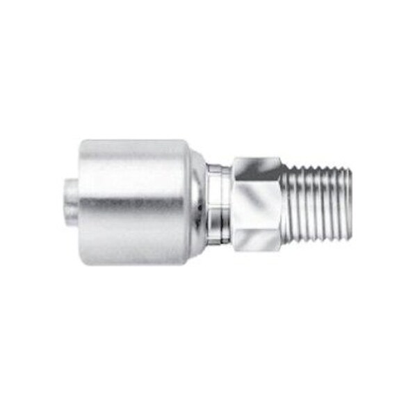 Gates Hose Coupling; Glx Couplings; Crimp-On Fitting-3/4 in. Hose ID; 3/414 NPT Thread Size G44100-1212X - main